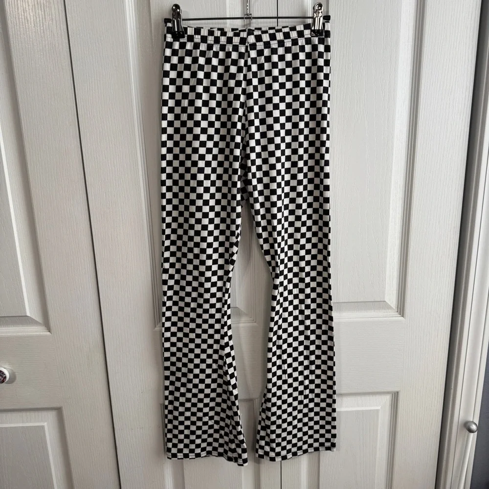 Old Navy lot of 3 leggings size‎ XL 14-16 flower checkered